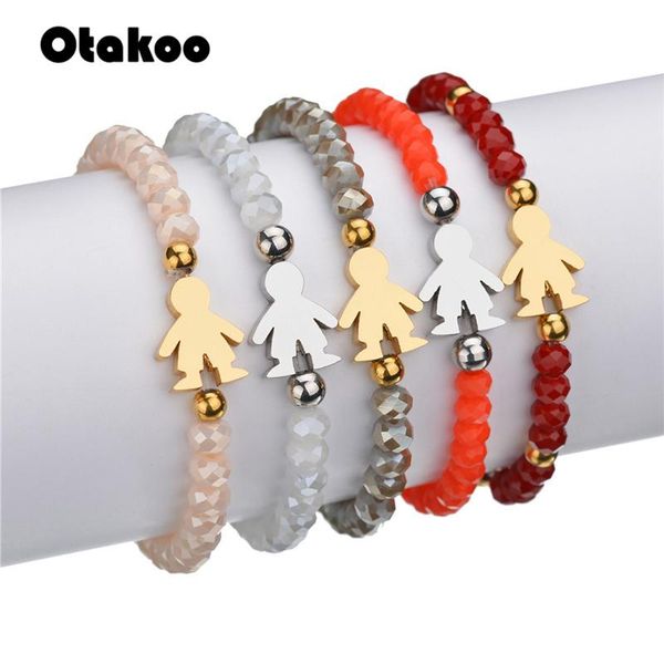 charm bracelets otakoo brand 8mm natural stones bead women stainless steel little boy bracelet for fashion jewelry gift, Golden;silver
charm bracelets otakoo brand 8mm natural stones bead women stainless steel little boy bracelet for fashion jewelry gift, Golden;silver