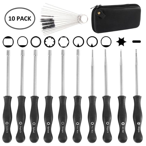 10pcs screwdriver carburetor adjustment tool single d double d hexagon hex socket kit set for most 2cycle carburetor
10pcs screwdriver carburetor adjustment tool single d double d hexagon hex socket kit set for most 2cycle carburetor