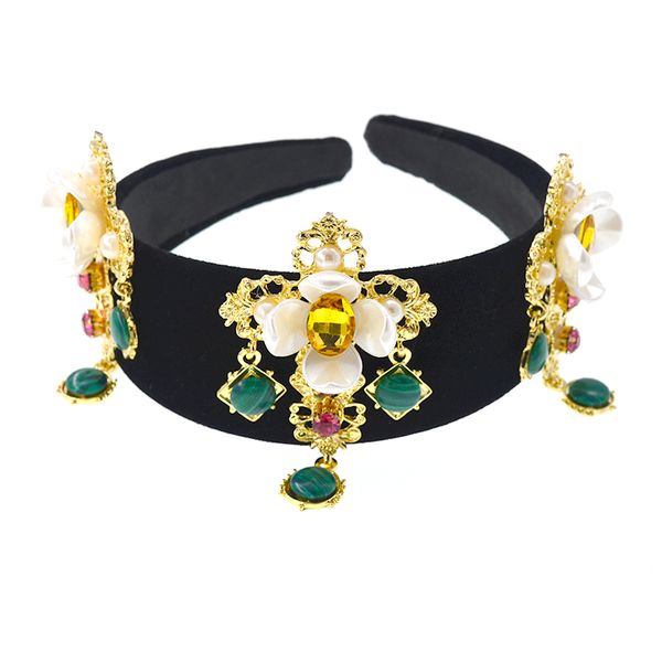 new fashion women gold headband bling metal hair accessories jewelled hair band baroque retro flower women crystal headbands, Silver
new fashion women gold headband bling metal hair accessories jewelled hair band baroque retro flower women crystal headbands, Silver
