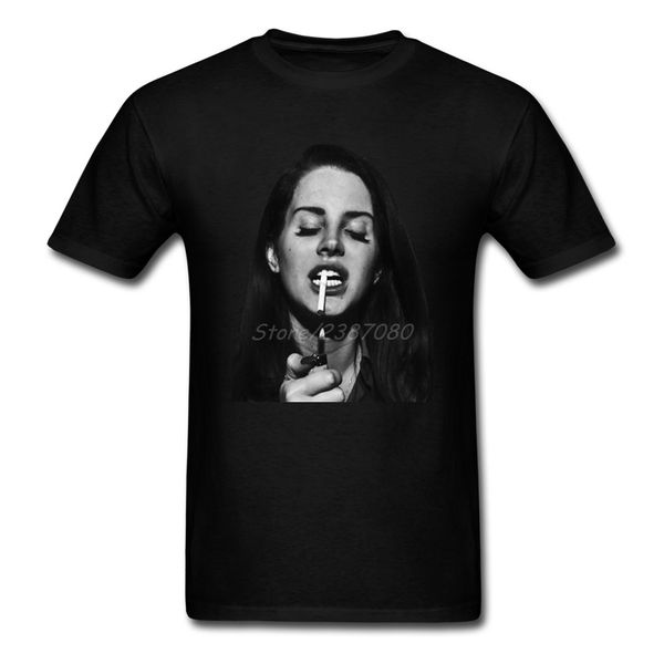 sport casual lana del rey t shirt selling t-shirts cotton crewneck 3xl short sleeve men's shirts