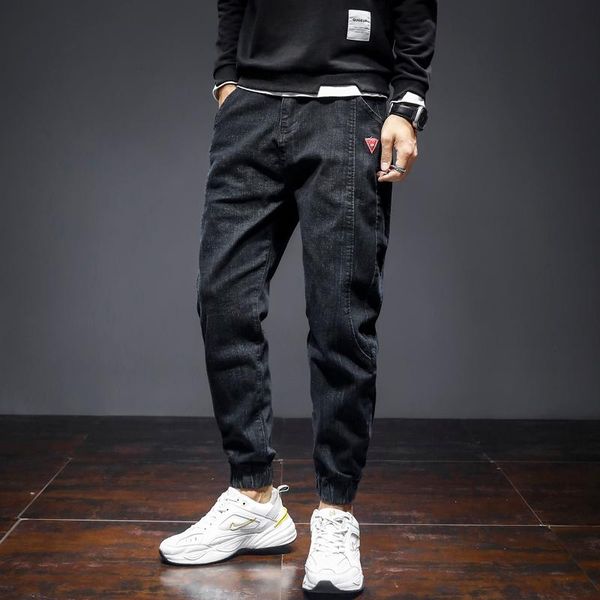 japanese fashion men jeans retro black loose fit elastic denim cargo pants casual wide leg trousers designer hip hop joggers, Blue
japanese fashion men jeans retro black loose fit elastic denim cargo pants casual wide leg trousers designer hip hop joggers, Blue