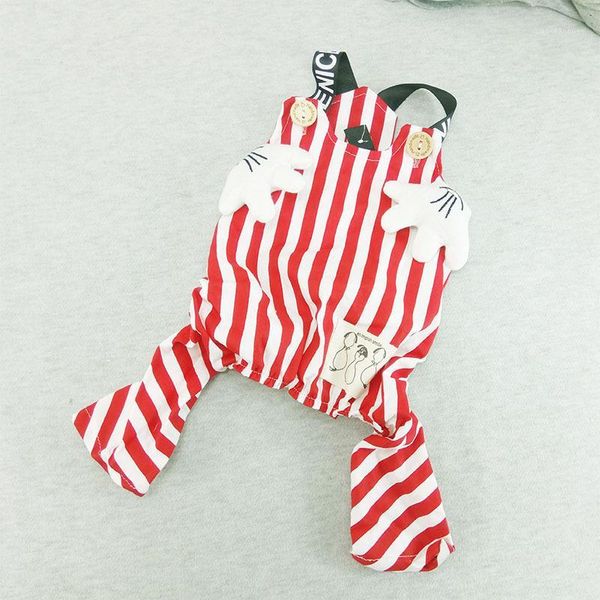 dog apparel cute strip pet cat overall jumpsuit romper clothing chihuahua summer small clothes for jacket coat costume outfits1
dog apparel cute strip pet cat overall jumpsuit romper clothing chihuahua summer small clothes for jacket coat costume outfits1