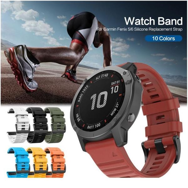 soft sile breathable replacement strap for garmin fenix5x/6x smart watch air hole waterproof wrist strap bracelet w qylwet, Black;brown
soft sile breathable replacement strap for garmin fenix5x/6x smart watch air hole waterproof wrist strap bracelet w qylwet, Black;brown