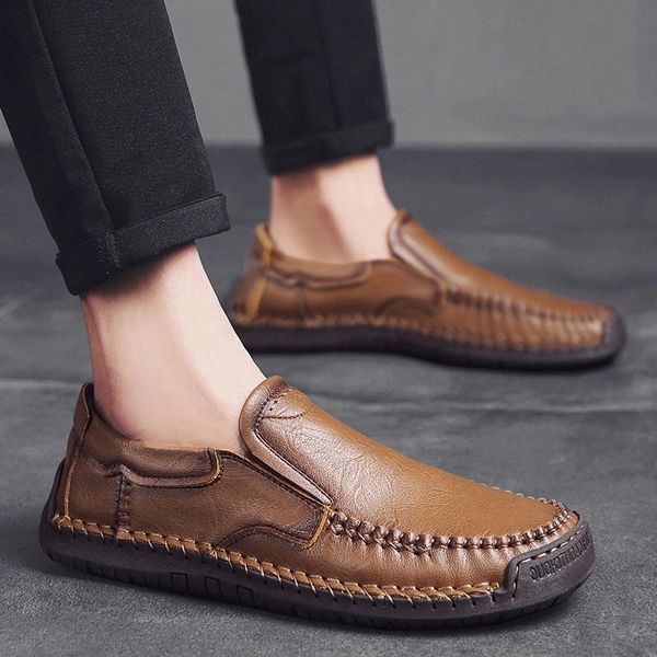 loafers Men Casual Shoes fashion Breathable Flats Shoes slip on Shallow handmade sewing Comfortable moccasins Zapatos Hombre #1R5k
loafers Men Casual Shoes fashion Breathable Flats Shoes slip on Shallow handmade sewing Comfortable moccasins Zapatos Hombre #1R5k