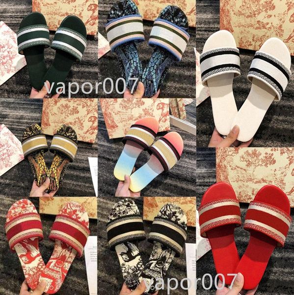 2021 fashion dway slides women slipper amaranth embroidered cotton beach sandals summer womens outdoor shoes luxurys slides sandals 35 l77x#, Black 
2021 fashion dway slides women slipper amaranth embroidered cotton beach sandals summer womens outdoor shoes luxurys slides sandals 35 l77x#, Black