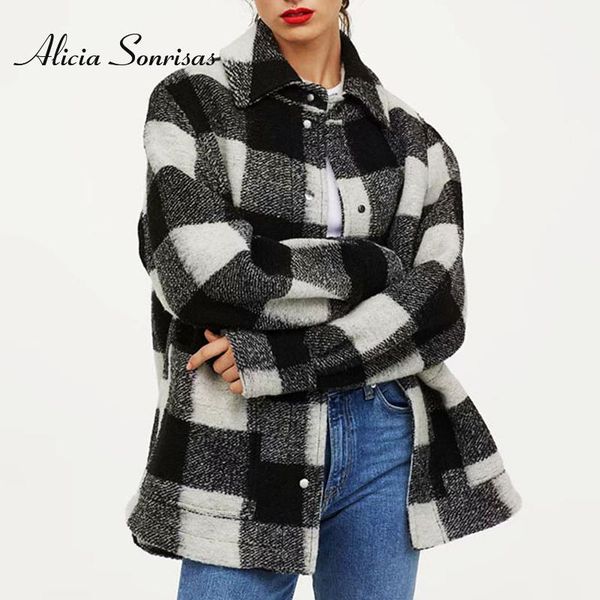 2020 spring vintage plaid куртки женские лоскутное пальто женский толстый шерстяной куртки девушки негабаритные outfit полушерстяные пальто, Black;brown
2020 spring vintage plaid куртки женские лоскутное пальто женский толстый шерстяной куртки девушки негабаритные outfit полушерстяные пальто, Black;brown