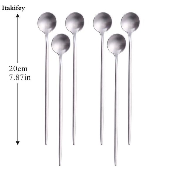 304 stainless steel dinnerware set spoon thicken spoon dessert coffee ice cream spoons kitchen accessories cutlery
304 stainless steel dinnerware set spoon thicken spoon dessert coffee ice cream spoons kitchen accessories cutlery