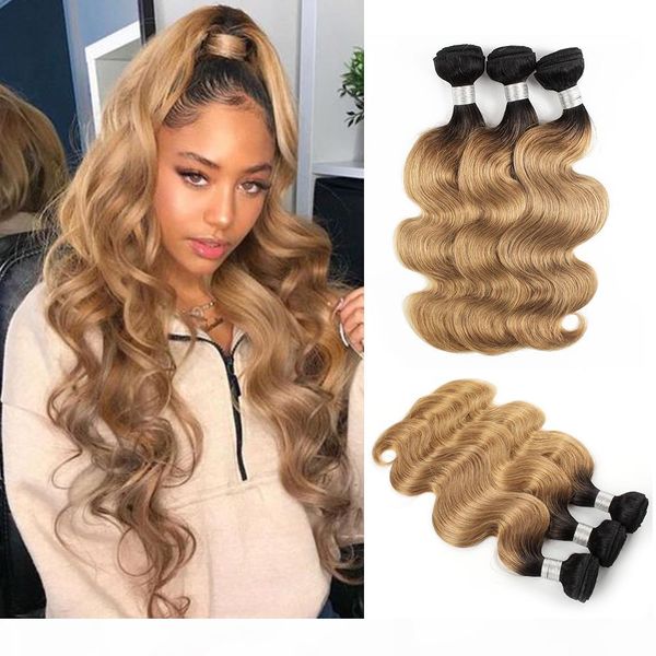 brazilian virgin body wave hair weave bundles ombre honey blonde color 1b27 3 or 4 bundles 10-24 inch remy human hair extensions, Black
brazilian virgin body wave hair weave bundles ombre honey blonde color 1b27 3 or 4 bundles 10-24 inch remy human hair extensions, Black