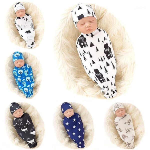 2 pcs newborn baby printing receiving blanket hat set infants swaddle wrap sleeping bag hair band kit1
2 pcs newborn baby printing receiving blanket hat set infants swaddle wrap sleeping bag hair band kit1