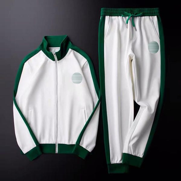 gym clothing jacket men's casual sports suit autumn loose guard pants two-piece trend wild, White;black
gym clothing jacket men's casual sports suit autumn loose guard pants two-piece trend wild, White;black