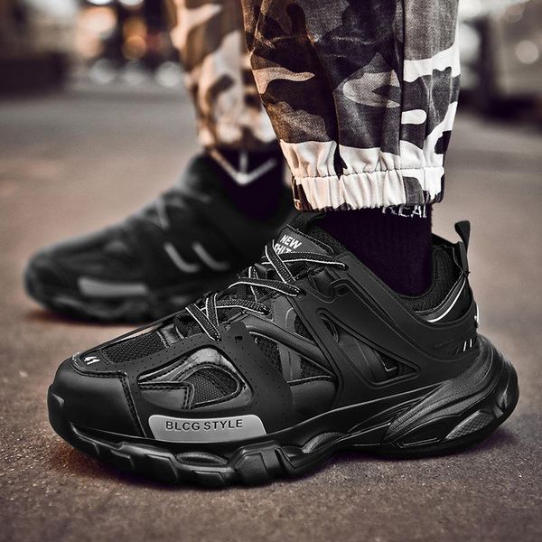 luxury brands high sneakers men casual shoes lace-up breathable chunky shoes spring chaussure homme trainers zapatos hombre, Black
luxury brands high sneakers men casual shoes lace-up breathable chunky shoes spring chaussure homme trainers zapatos hombre, Black