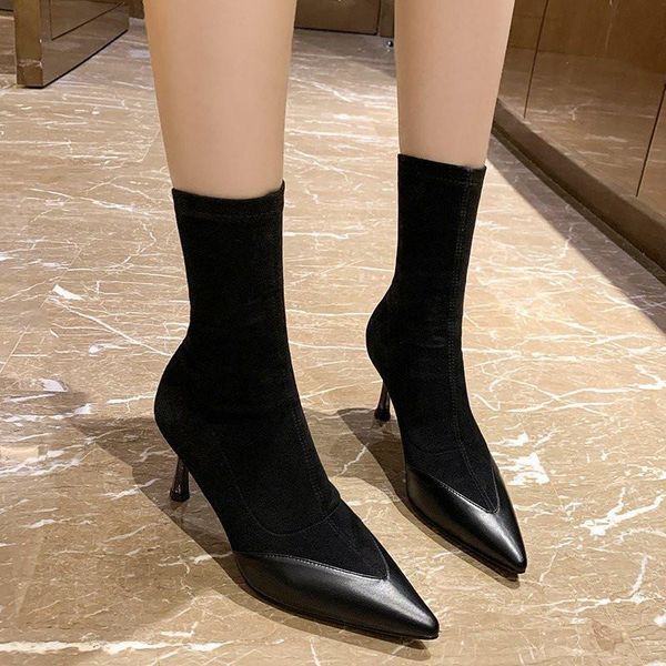 boots booties woman 2020 low heel shoes boots-women round toe winter footwear luxury designer autumn mid-calf rubber, Black
boots booties woman 2020 low heel shoes boots-women round toe winter footwear luxury designer autumn mid-calf rubber, Black