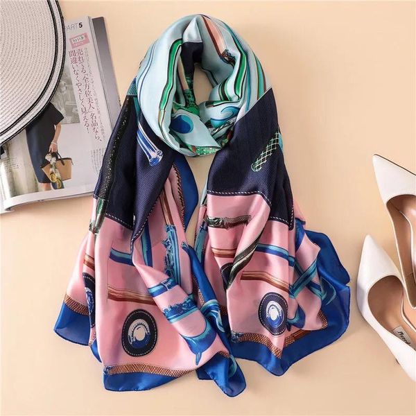 scarves yulaili fashion summer blue scarf for women scarfs lady chiffon shawl geometry print muffler beach wraps hijab, Blue;gray
scarves yulaili fashion summer blue scarf for women scarfs lady chiffon shawl geometry print muffler beach wraps hijab, Blue;gray