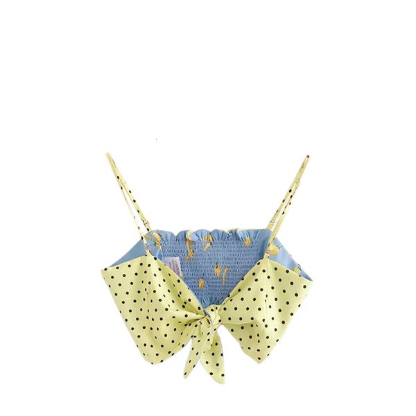 2021 new green fruit style both sides wear tight t-shirt short polka dot s unn2, White
2021 new green fruit style both sides wear tight t-shirt short polka dot s unn2, White