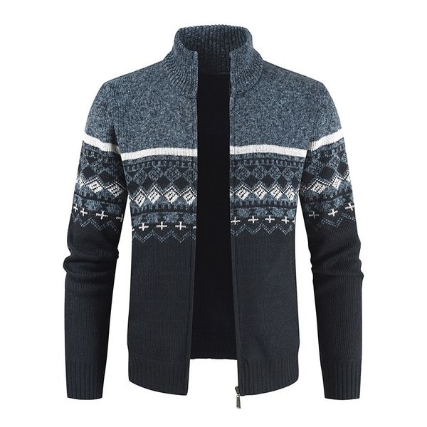 new arrival men's zipper cardigan autumn winter stand collar thick cardigans male loose korean clothes casual color matching top, White;black
new arrival men's zipper cardigan autumn winter stand collar thick cardigans male loose korean clothes casual color matching top, White;black