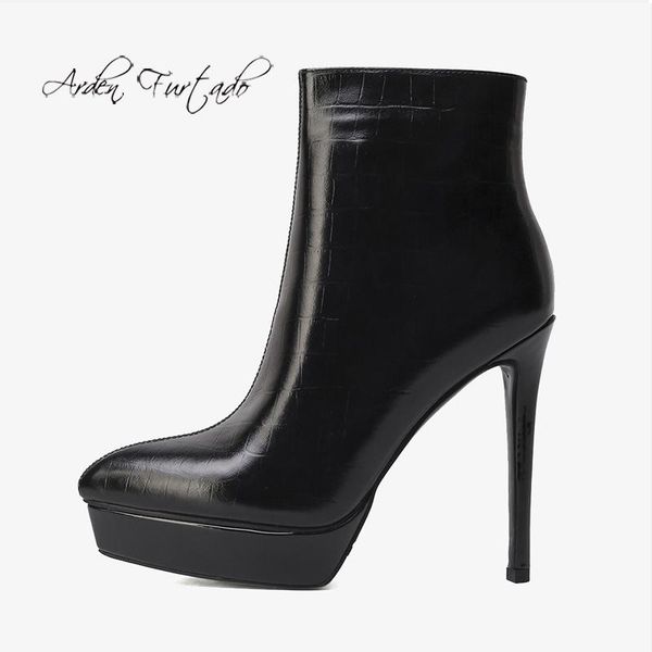 boots arden furtado fashion spring autumn women's shoes elegant platform white stilettos heels genuine leather shoe, Black
boots arden furtado fashion spring autumn women's shoes elegant platform white stilettos heels genuine leather shoe, Black