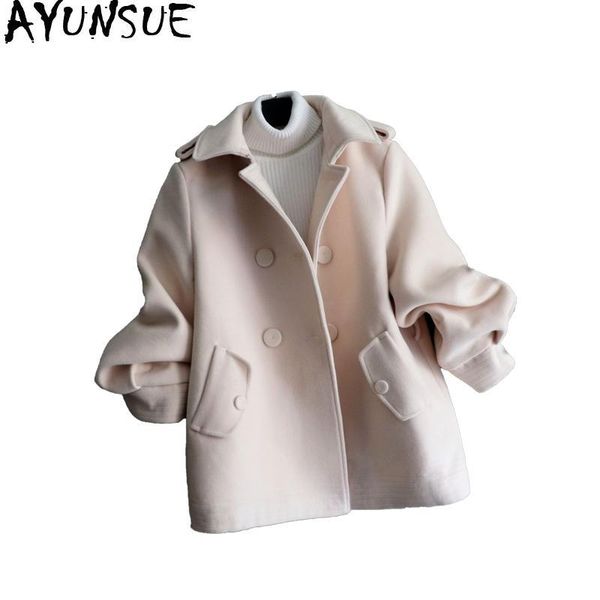 ayunsue wool coat female loose fashion short woolen coats and jackets women korean overcoat casaco feminino inverno kg-860, Black
ayunsue wool coat female loose fashion short woolen coats and jackets women korean overcoat casaco feminino inverno kg-860, Black
