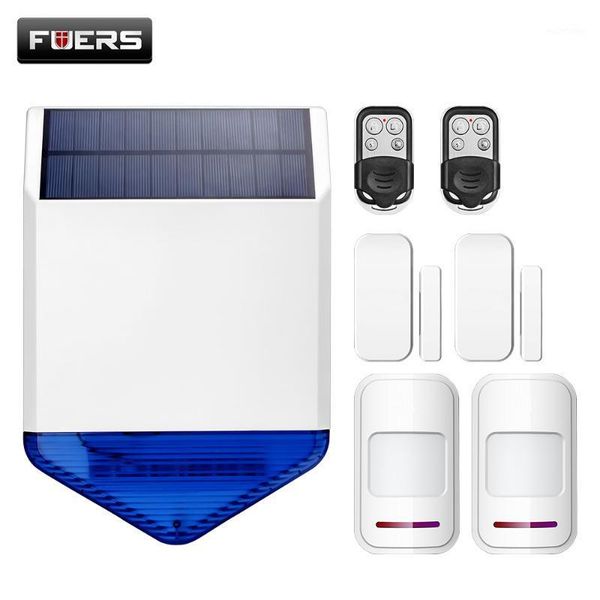 fuers wireless outdoor solar siren waterproof siren and two pir motion sensor detector 433mhz door magnetic sensor detector1
fuers wireless outdoor solar siren waterproof siren and two pir motion sensor detector 433mhz door magnetic sensor detector1
