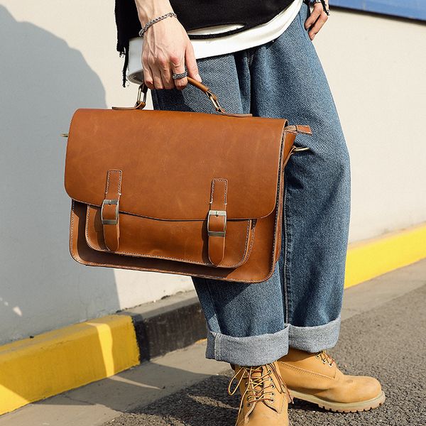 gumst men's briefcase handbag crazy horse pu leather messenger travel bag business men tote bags man casual crossbody briefcases
gumst men's briefcase handbag crazy horse pu leather messenger travel bag business men tote bags man casual crossbody briefcases