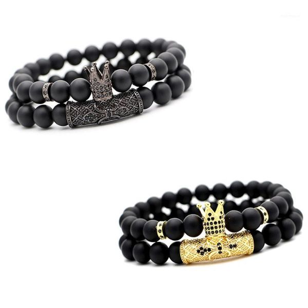 beaded, strands 1 set fashion anti fatigue bracelet therapy health care stretch zircon crown charm for women1, Black
beaded, strands 1 set fashion anti fatigue bracelet therapy health care stretch zircon crown charm for women1, Black