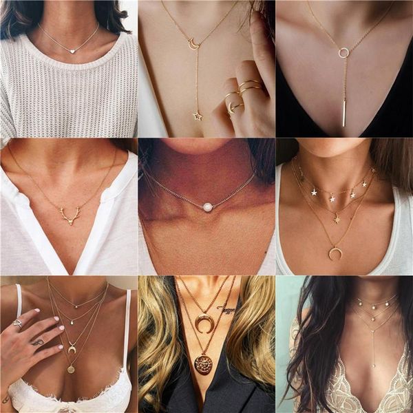 pendant necklaces letapi fashion female clavicle peach heart multi-layer chain necklace heart-shaped for woman, Silver
pendant necklaces letapi fashion female clavicle peach heart multi-layer chain necklace heart-shaped for woman, Silver