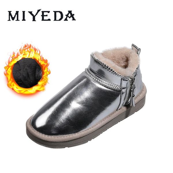 ankle flat short boots women 2020 new design round toe shallow side zipper bright color silver slip on warm plush winter shoes, Black
ankle flat short boots women 2020 new design round toe shallow side zipper bright color silver slip on warm plush winter shoes, Black