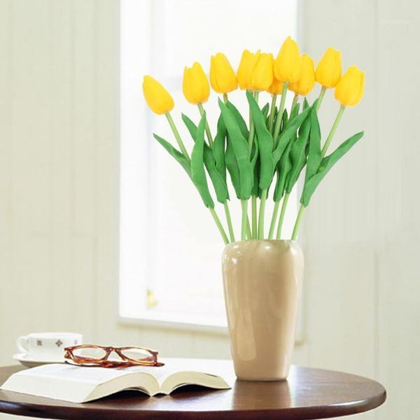 10pcs/1 bunch pu fake artificial silk tulips floral bouquet flowers wedding party event decoration flowers home decoration items1
10pcs/1 bunch pu fake artificial silk tulips floral bouquet flowers wedding party event decoration flowers home decoration items1