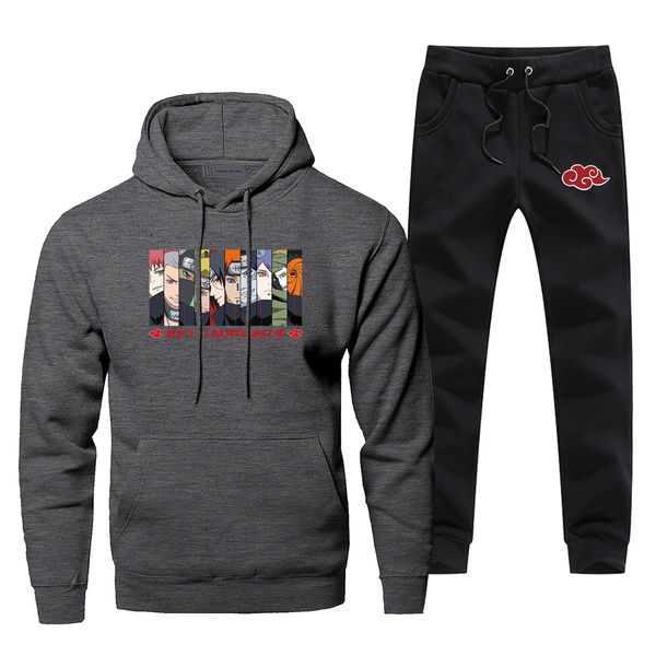 pain naruto print hoodies sweatshirts akatsuki logo japan anime pants sweatshirt harajuku fashion warm men's full suit tracksuit, Gray
pain naruto print hoodies sweatshirts akatsuki logo japan anime pants sweatshirt harajuku fashion warm men's full suit tracksuit, Gray