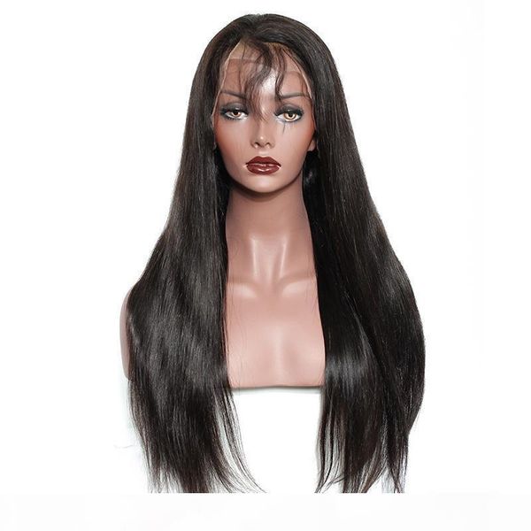 silky straight lace front human hair wig pre plucked glueless long silky straight brazilian virgin hair full lace wigs for women baby hair, Black;brown
silky straight lace front human hair wig pre plucked glueless long silky straight brazilian virgin hair full lace wigs for women baby hair, Black;brown