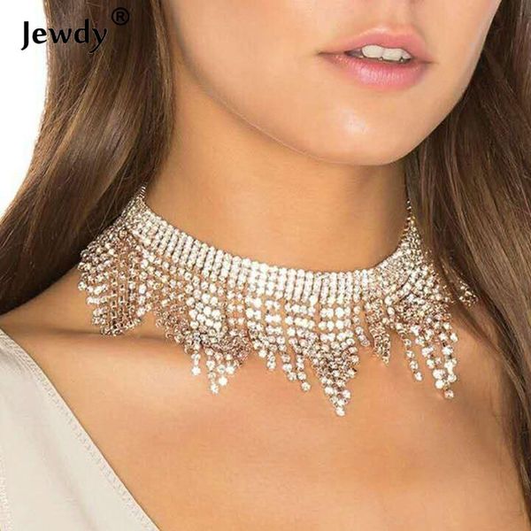 chokers luxury crystal necklaces for women rhinestone choker tassel statement necklace 2021 fashion jewelry mar, Golden;silver
chokers luxury crystal necklaces for women rhinestone choker tassel statement necklace 2021 fashion jewelry mar, Golden;silver