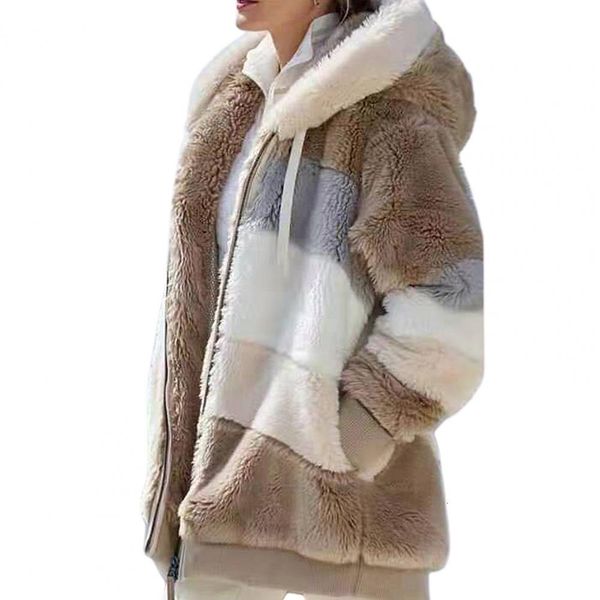 women's clothing autumn winter long sleeve color block zipper ff hooded warm coat jacket 2021, Black;brown
women's clothing autumn winter long sleeve color block zipper ff hooded warm coat jacket 2021, Black;brown