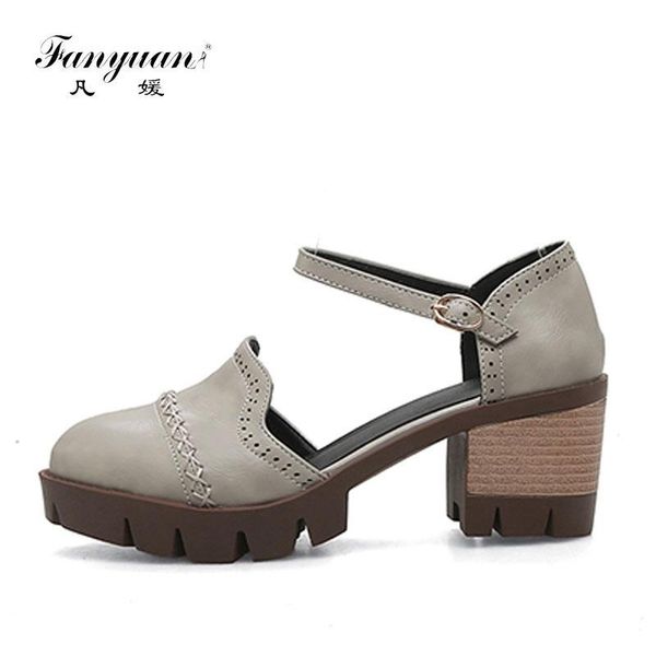 fanyuan fashion casual buckle strap pumps round toe ankle strap shoes d'orsay & two-piece women pumps solid square high heels, Black
fanyuan fashion casual buckle strap pumps round toe ankle strap shoes d'orsay & two-piece women pumps solid square high heels, Black
