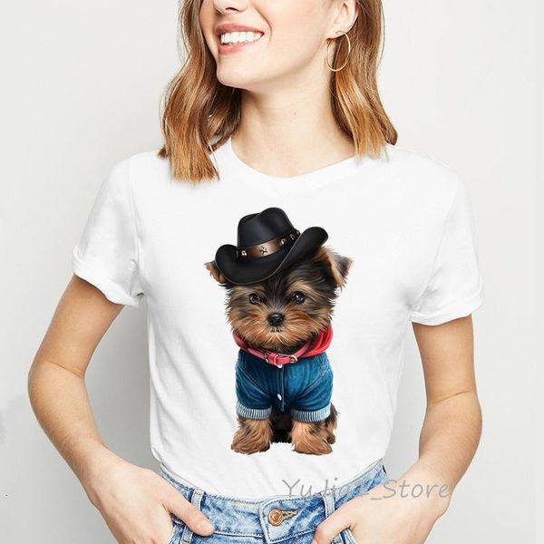 adorable yorkies dog printed tshirt women cute animal print tee shirt femme white t shirt girls casual
adorable yorkies dog printed tshirt women cute animal print tee shirt femme white t shirt girls casual