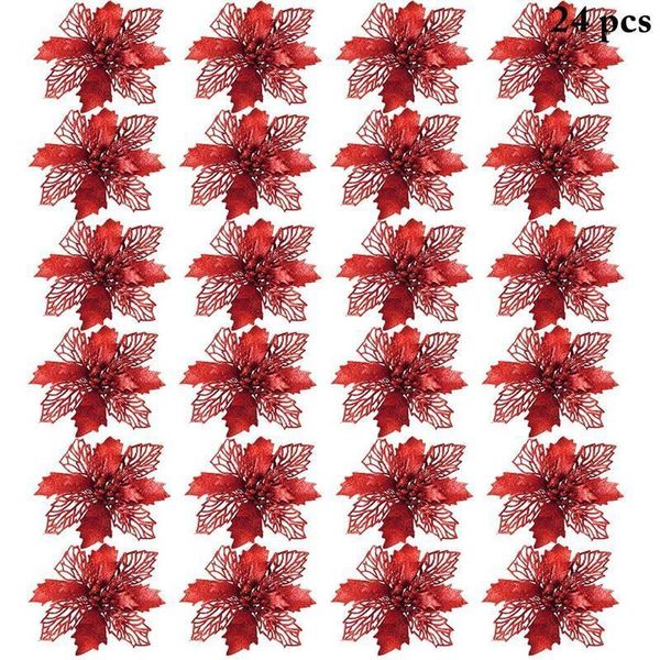 christmas decorations 24pcs 16cm glitter hollow artificial flower for children birthday party decoration year decor home navidad1
christmas decorations 24pcs 16cm glitter hollow artificial flower for children birthday party decoration year decor home navidad1