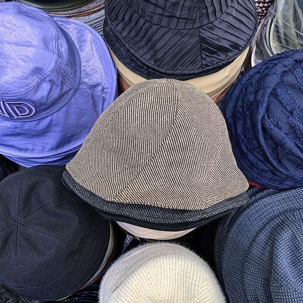 splicing dome fisherman's revolving hat for women in autumn and winter, Blue;gray
splicing dome fisherman's revolving hat for women in autumn and winter, Blue;gray