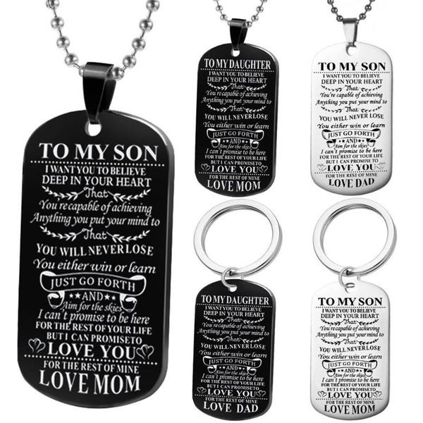 chains fashion kids necklace to my son daughter dog tag unique wedding graduation birthday gifts for kid, Silver
chains fashion kids necklace to my son daughter dog tag unique wedding graduation birthday gifts for kid, Silver