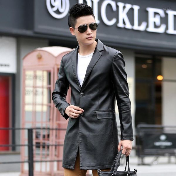 xiu luo 5xl men soft pu leather jacket men business casual coats male jaqueta masculinas inverno couro 2019 spring1, Black
xiu luo 5xl men soft pu leather jacket men business casual coats male jaqueta masculinas inverno couro 2019 spring1, Black