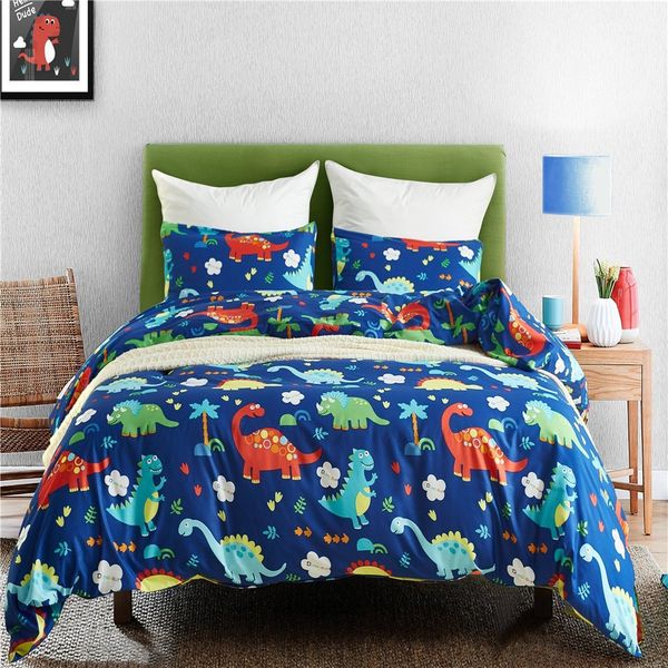cartoon dinosaur bedding sets blue color kids boys duvet/quilt cover pillowcases king size 3pcs 1012
cartoon dinosaur bedding sets blue color kids boys duvet/quilt cover pillowcases king size 3pcs 1012