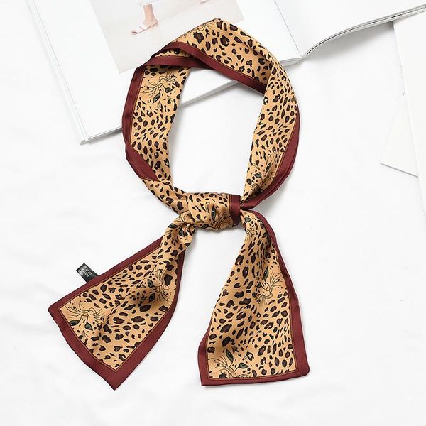 scarves 2021 elegant silk long women scarf hair tie band small neckerchief head shawl fashion bandanas luxury, Blue;gray
scarves 2021 elegant silk long women scarf hair tie band small neckerchief head shawl fashion bandanas luxury, Blue;gray