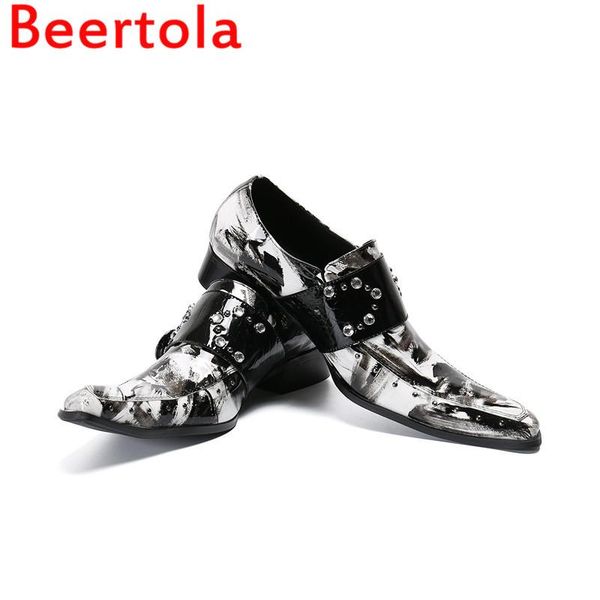 beertola metal buckle crystal fashion men's dress shoes genuine leather flats heel shoes men business style male flat bottom man, Black
beertola metal buckle crystal fashion men's dress shoes genuine leather flats heel shoes men business style male flat bottom man, Black