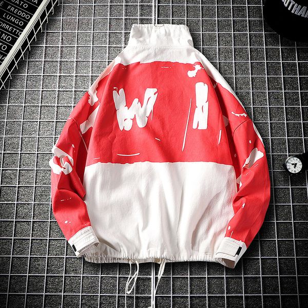 marchwind new loose mens jackets high street casual jacket coat fashion 2019 men patchwork windbreaker pullover jacket coat plus size male, Black;brown
marchwind new loose mens jackets high street casual jacket coat fashion 2019 men patchwork windbreaker pullover jacket coat plus size male, Black;brown