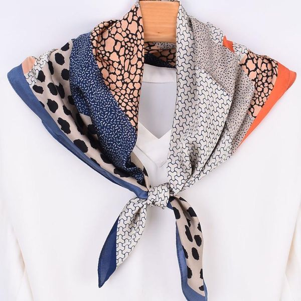 new fashion neck scarf kerchief small silk for women hijab scarfs female shawls bags scarves lady leopard scarf 70*70cm, Blue;gray
new fashion neck scarf kerchief small silk for women hijab scarfs female shawls bags scarves lady leopard scarf 70*70cm, Blue;gray