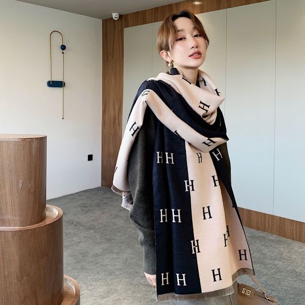 2020 new scarves women winter korean fashion versatile shawl dual purpose fashion high grade ladies autumn and winter warm cashmere, Blue;gray
2020 new scarves women winter korean fashion versatile shawl dual purpose fashion high grade ladies autumn and winter warm cashmere, Blue;gray