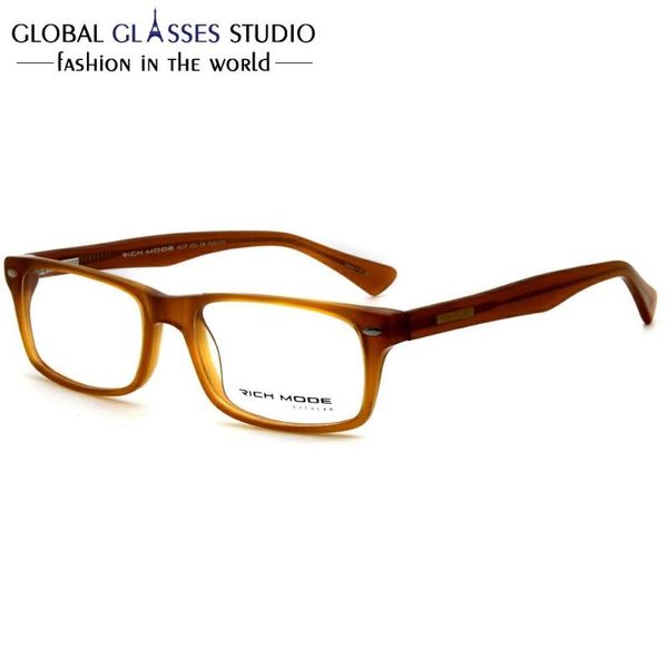 acetate optical glasses frame men or women full rim square brown color myopia prescription eyeglasses rm00485-c10, Black
acetate optical glasses frame men or women full rim square brown color myopia prescription eyeglasses rm00485-c10, Black