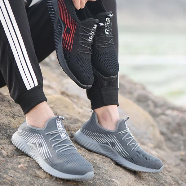 breathable men safety work shoes male steel toe cap boots construction shoes safety boots work anti-smashing, Black
breathable men safety work shoes male steel toe cap boots construction shoes safety boots work anti-smashing, Black