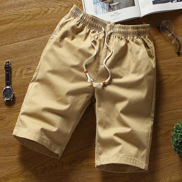 2020 solid men's breeches, breathable elastic waistband loose. cotton shorts men big size c64i, White;black
2020 solid men's breeches, breathable elastic waistband loose. cotton shorts men big size c64i, White;black
