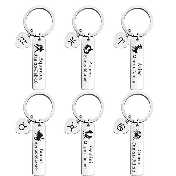 wholesale zodiac sign keychain punk vintage 12 constellation key ring for men women weave stainless steel pendant key chain, Silver
wholesale zodiac sign keychain punk vintage 12 constellation key ring for men women weave stainless steel pendant key chain, Silver