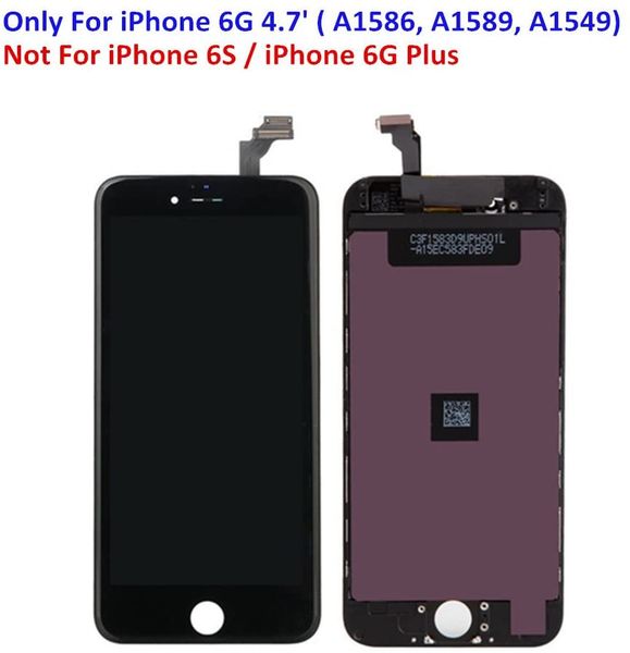 new replacement black lcd screen + touch digitizer assembly for iphone 6 6g white or black
new replacement black lcd screen + touch digitizer assembly for iphone 6 6g white or black