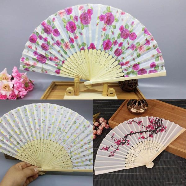 vintage hand held bamboo folding hand fan silk delicate elegant women girl dancing fan gifts wedding party summer supplies
vintage hand held bamboo folding hand fan silk delicate elegant women girl dancing fan gifts wedding party summer supplies