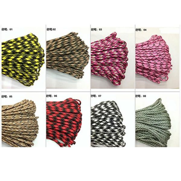 20pc/lot paracord 550 parachute rope 7 core strand 100ft paracord for climbing camping buckles bracelet 108 colors jlluty
20pc/lot paracord 550 parachute rope 7 core strand 100ft paracord for climbing camping buckles bracelet 108 colors jlluty